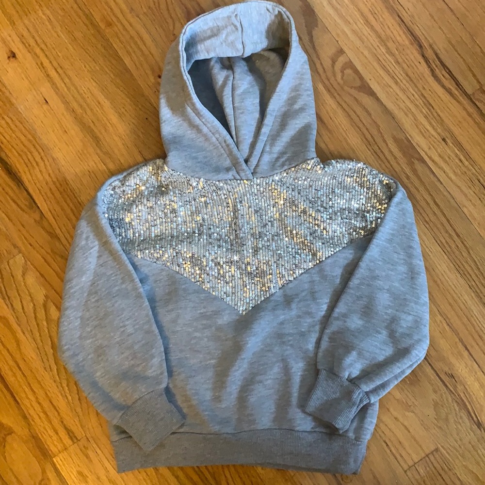 Zara sequin hoody